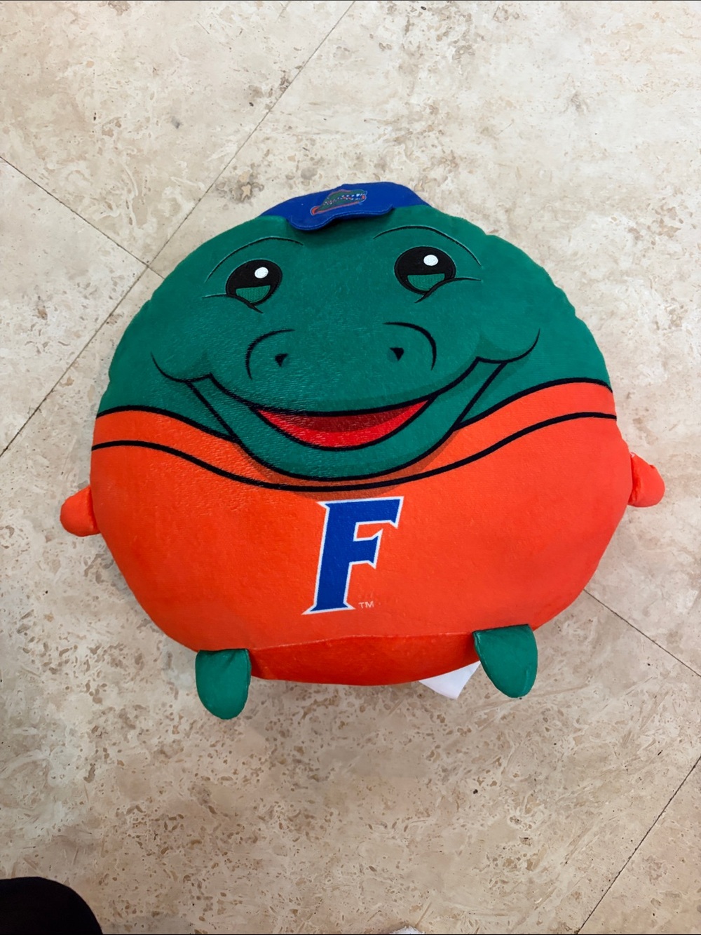 Florida Gators Plush Reptile Pillow - Green and Orange